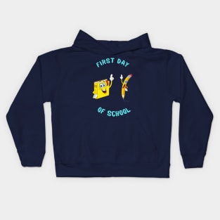 First day of school Kids Hoodie